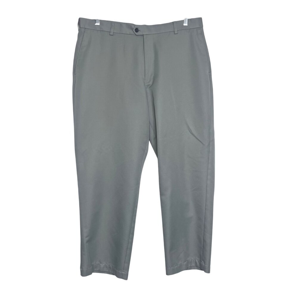 Izod Golf Mens Golf Pants Lightweight Performance Gray Size 38x30